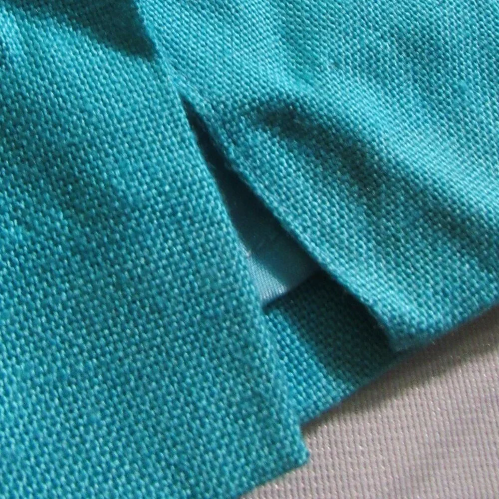 Vintage Nipon Boutique Rayon Dress Lime Green Turquoise Size Small Retro 80s - Picture 9 of 9